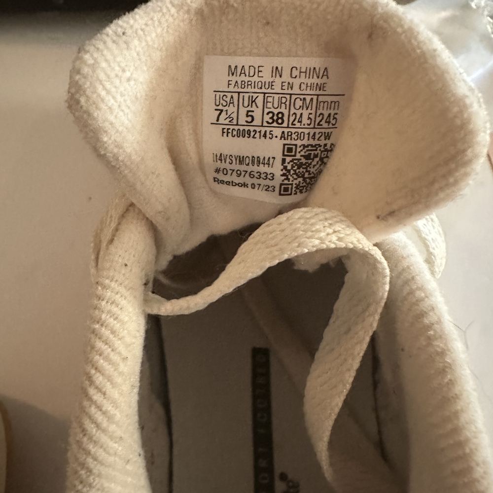 Reebok womens Cream Shoes